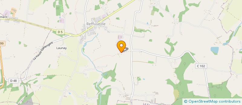 localisation de l'entreprise MONSIEUR DAVID FARRANT  REFFUVEILLE