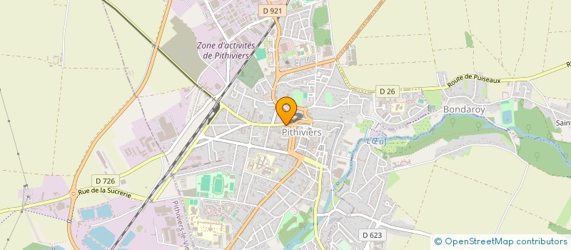 localisation de l'entreprise MONSIEUR DAVID FAUTRE à PITHIVIERS