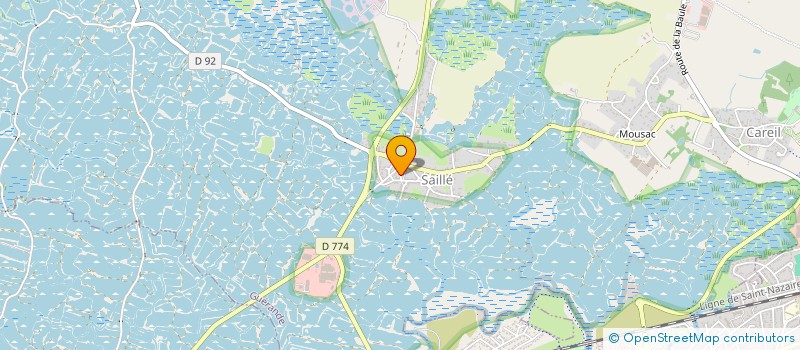 localisation de l'entreprise MONSIEUR DAVID FAUVAGE  GUERANDE