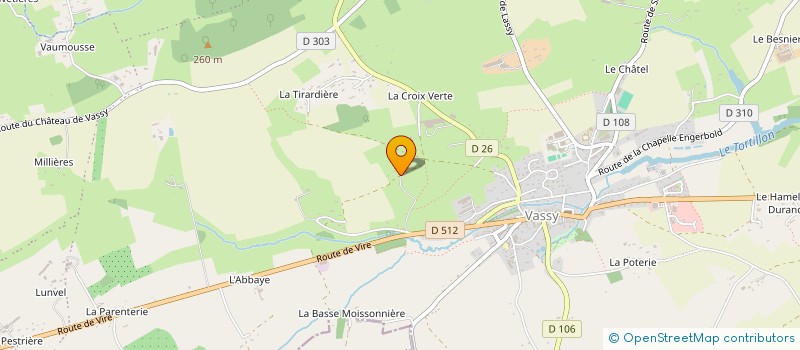 localisation de l'entreprise MONSIEUR DAVID FAUVEL  VALDALLIERE