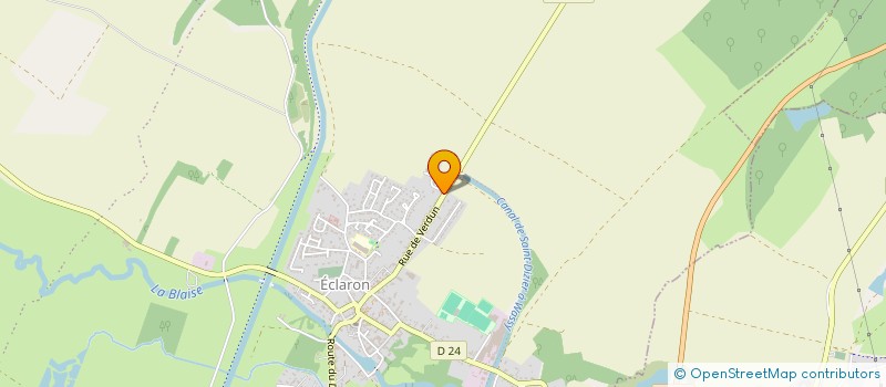 localisation de l'entreprise MONSIEUR DAVID FAUVET à ECLARON-BRAUCOURT-SAINTE-LIVIERE