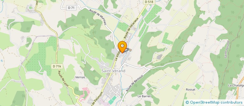 localisation de l'entreprise MONSIEUR DAVID FAVIEZ  SAINT-VERAND