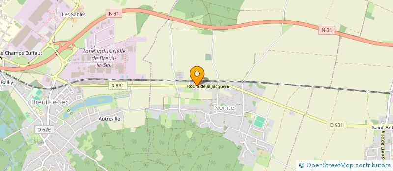 localisation de l'entreprise MONSIEUR DAVID FECAMP  NOINTEL