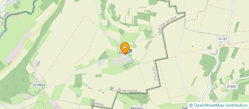 localisation de l'entreprise MONSIEUR DAVID FEDERICO  SAINT-CLAIR-SUR-EPTE