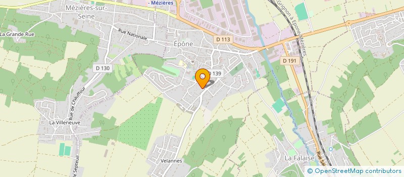 localisation de l'entreprise MONSIEUR DAVID FELICIA  EPONE