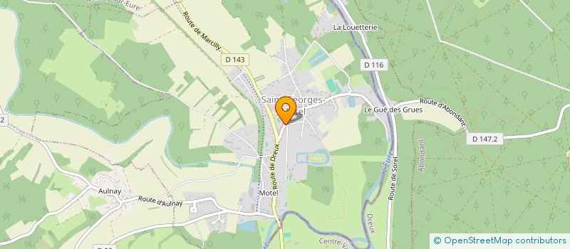 localisation de l'entreprise MONSIEUR DAVID FEREDIE  SAINT-GEORGES-MOTEL