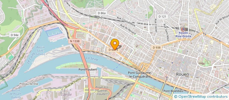 localisation de l'entreprise MONSIEUR DAVID FERET  ROUEN