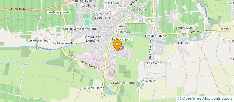 localisation de l'entreprise MONSIEUR DAVID FERNANDEZ  LA CHAPELLE-SUR-LOIRE