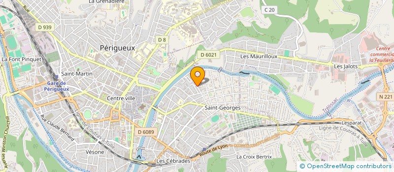 localisation de l'entreprise MONSIEUR DAVID FERNANDEZ ROLO à PERIGUEUX