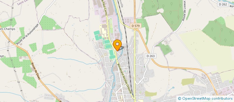 localisation de l'entreprise MONSIEUR DAVID FERRANDO  LISIEUX