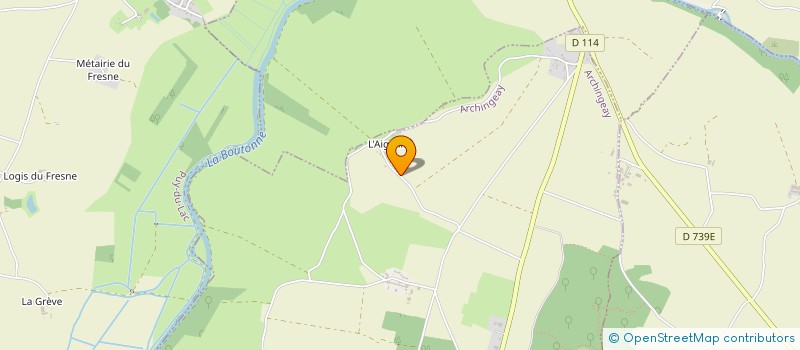 localisation de l'entreprise MONSIEUR DAVID FERRARI  ARCHINGEAY