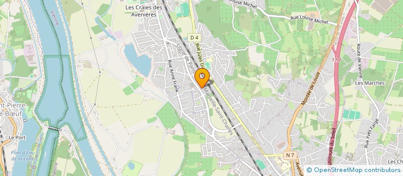 localisation de l'entreprise MONSIEUR DAVID FERREIRA  SAINT-MAURICE-L'EXIL