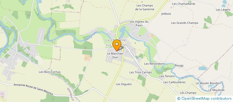 localisation de l'entreprise MONSIEUR DAVID FERREIRA à LA CHAPELLE-SUR-AVEYRON