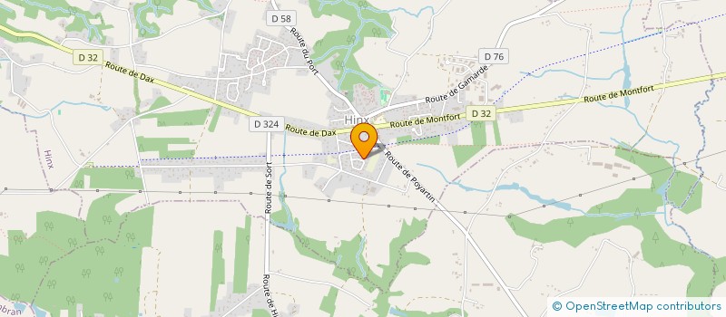 localisation de l'entreprise MONSIEUR DAVID FERREIRA  PONTONX-SUR-L'ADOUR