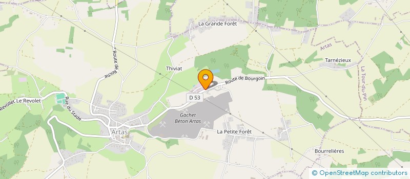 localisation de l'entreprise MONSIEUR DAVID FERREIRA  ARTAS