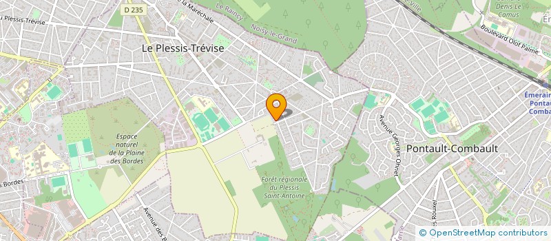 localisation de l'entreprise MONSIEUR DAVID FERREIRA MARTINS GAIO à LE PLESSIS-TREVISE
