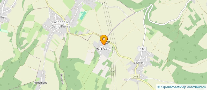 localisation de l'entreprise MONSIEUR DAVID FEVEREIRO  ULLY-SAINT-GEORGES