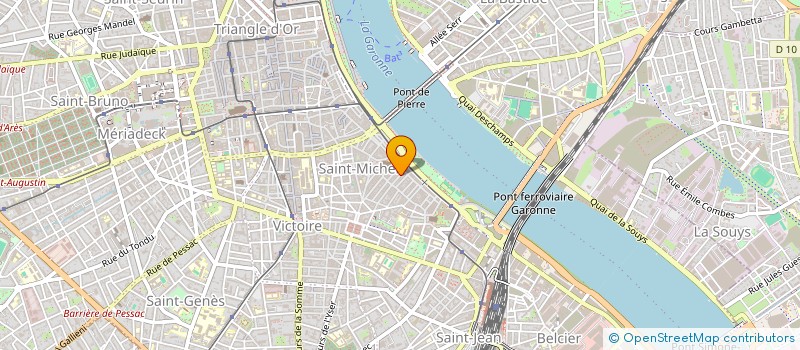 localisation de l'entreprise MONSIEUR DAVID FEVRIER  BORDEAUX