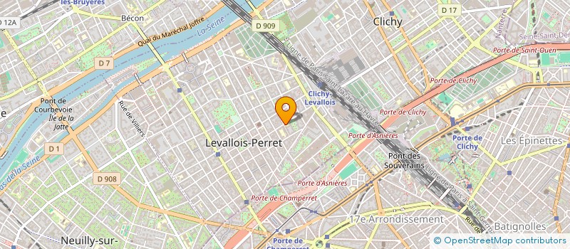 localisation de l'entreprise MONSIEUR DAVID FIGUEIREDO ALVES à LEVALLOIS-PERRET