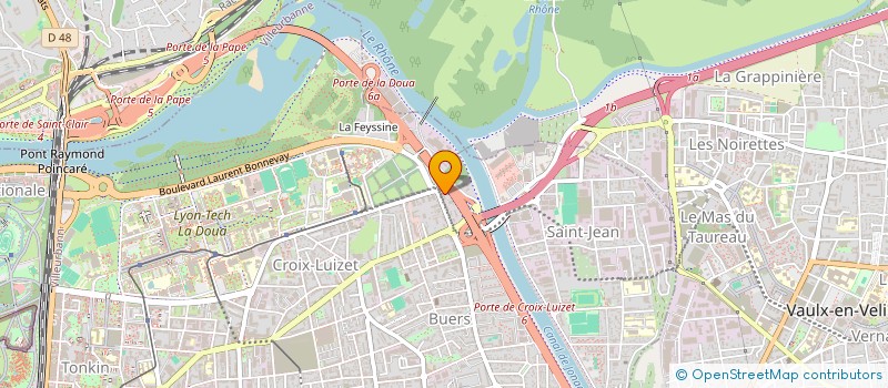 localisation de l'entreprise MONSIEUR DAVID FIRMIN  VILLEURBANNE