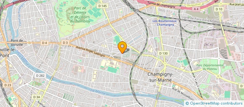 localisation de l'entreprise MONSIEUR DAVID FITOUSSI à CHAMPIGNY-SUR-MARNE