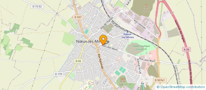 localisation de l'entreprise MONSIEUR DAVID FLAHAUT  NUX-LES-MINES