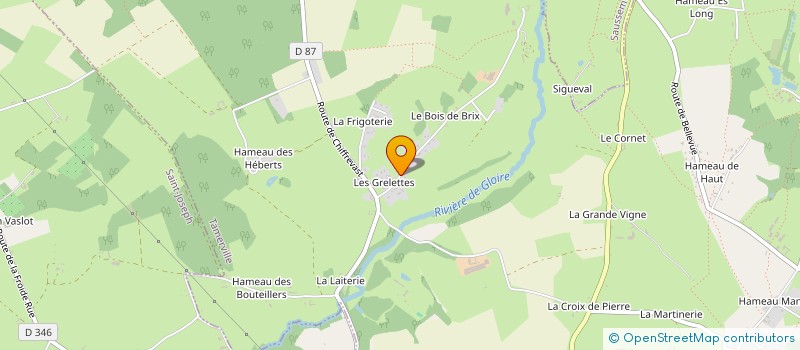 localisation de l'entreprise MONSIEUR DAVID FLAMANT  TAMERVILLE