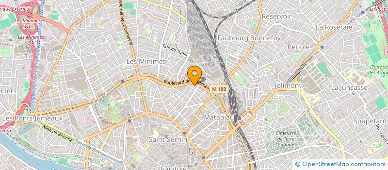 localisation de l'entreprise MONSIEUR DAVID FLAN à TOULOUSE
