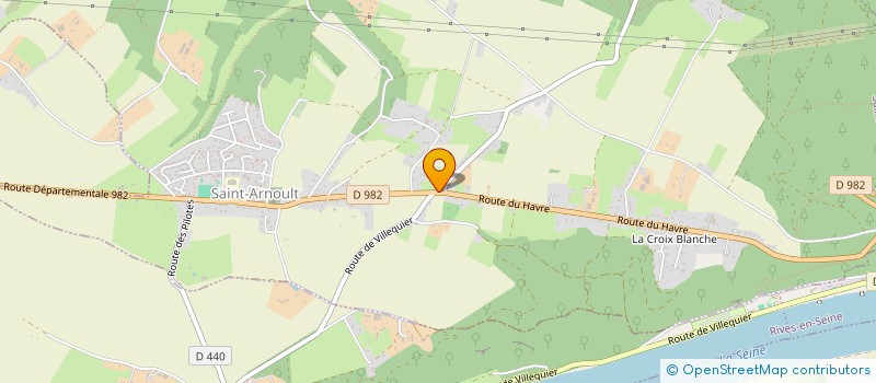 localisation de l'entreprise MONSIEUR DAVID FLEURY  SAINT-ARNOULT