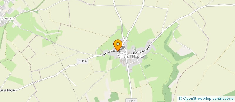 localisation de l'entreprise MONSIEUR DAVID FLIPPE  NOEUX-LES-AUXI