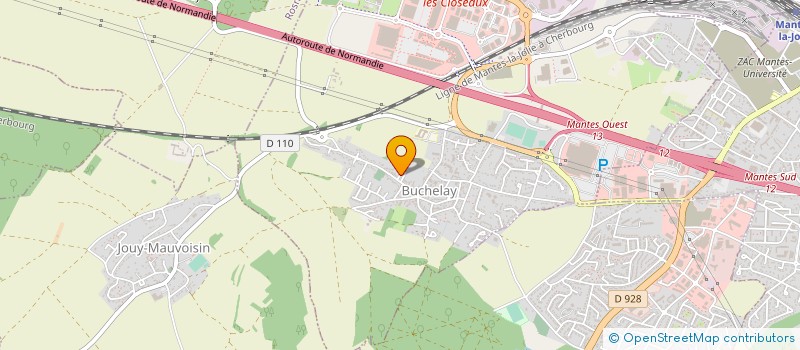 localisation de l'entreprise MONSIEUR DAVID FOLIARD à BUCHELAY