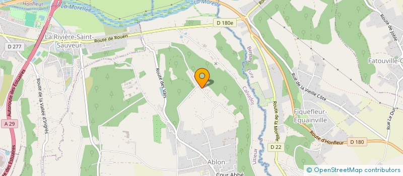 localisation de l'entreprise MONSIEUR DAVID FONTAINE  ABLON