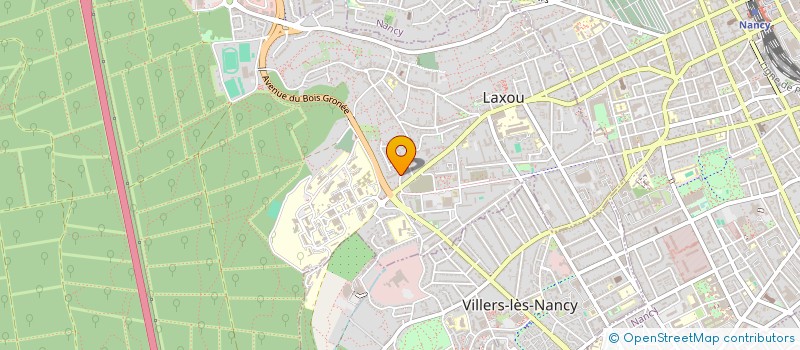 localisation de l'entreprise MONSIEUR DAVID FONTAINE à LAXOU