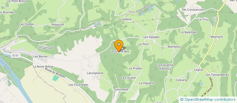 localisation de l'entreprise MONSIEUR DAVID FONTAYNE à CASTELS ET BEZENAC