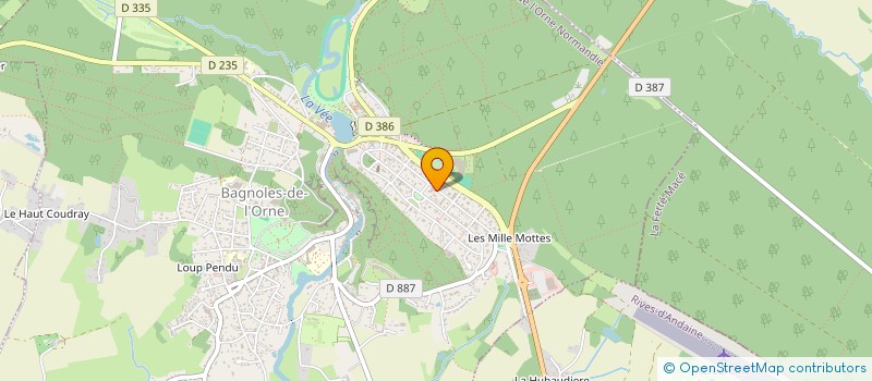localisation de l'entreprise MONSIEUR DAVID FORBES à BAGNOLES-DE-L'ORNE-NORMANDIE
