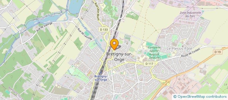 localisation de l'entreprise MONSIEUR DAVID FORTIN à BRETIGNY-SUR-ORGE
