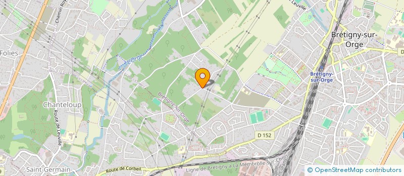 localisation de l'entreprise MONSIEUR DAVID FORTIN à BRETIGNY-SUR-ORGE