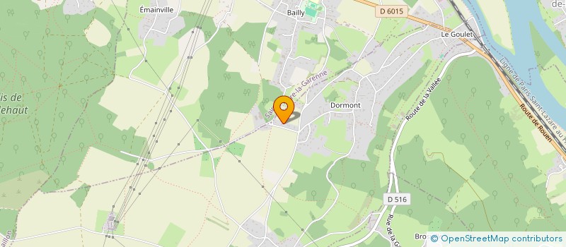 localisation de l'entreprise MONSIEUR DAVID FOUCOUT  SAINT-PIERRE-DE-BAILLEUL