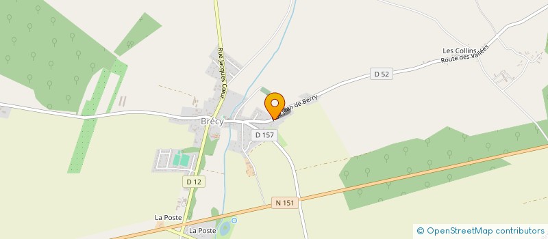 localisation de l'entreprise MONSIEUR DAVID FOULTIER  BRECY