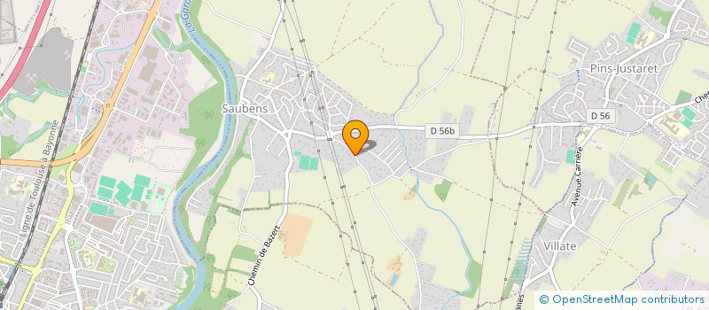 localisation de l'entreprise MONSIEUR DAVID FOURAT-MARTORELLO  SAUBENS