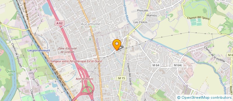 localisation de l'entreprise MONSIEUR DAVID FOURNIER  BRUGUIERES