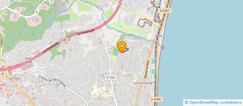 localisation de l'entreprise MONSIEUR DAVID FRANCOIS GELDREICH à ANTIBES