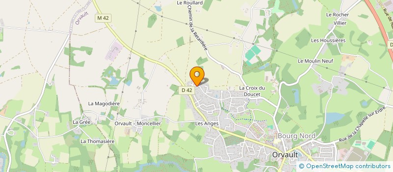 localisation de l'entreprise MONSIEUR DAVID FREMEZ à ORVAULT
