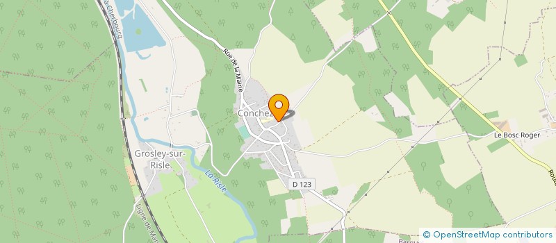 localisation de l'entreprise MONSIEUR DAVID FREMIOT  ECARDENVILLE-LA-CAMPAGNE