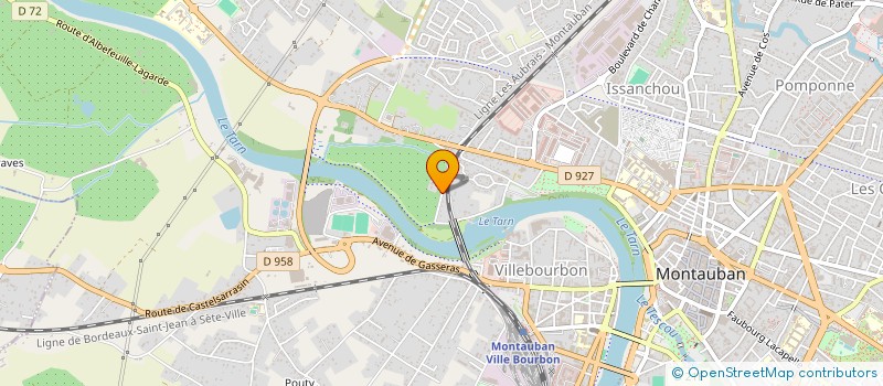 localisation de l'entreprise MONSIEUR DAVID FREZOULS  MONTAUBAN