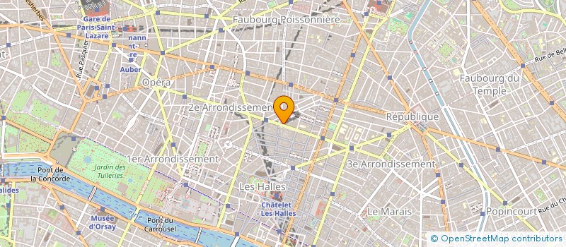 localisation de l'entreprise MONSIEUR DAVID FRIBOULET  PARIS