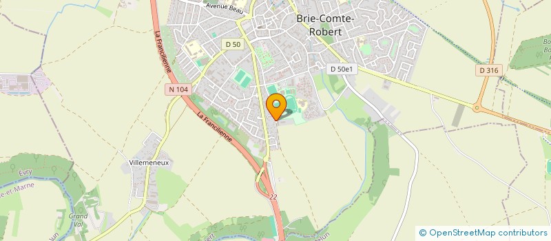 localisation de l'entreprise MONSIEUR DAVID FUSTEMBERG  BRIE COMTE ROBERT