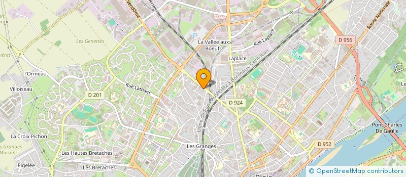 localisation de l'entreprise MONSIEUR DAVID GABIER  BLOIS