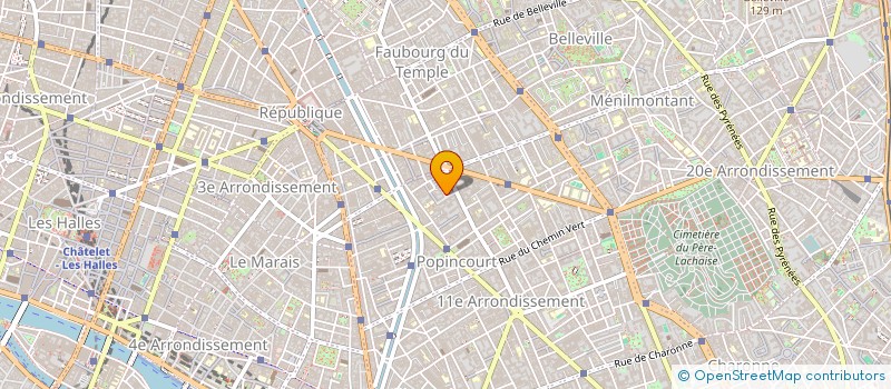 localisation de l'entreprise MONSIEUR DAVID GAILLARD  PARIS