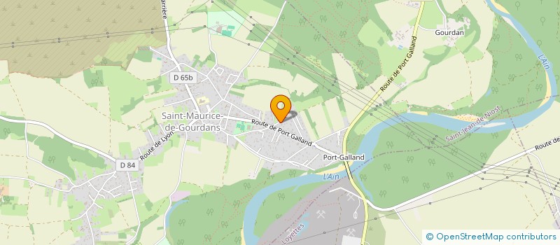 localisation de l'entreprise MONSIEUR DAVID GALLET  SAINT-MAURICE-DE-GOURDANS